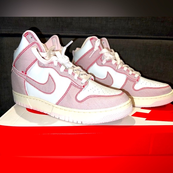 Nike Shoes - Nike Dunk Hi 1985 NEW Barely Rose 9